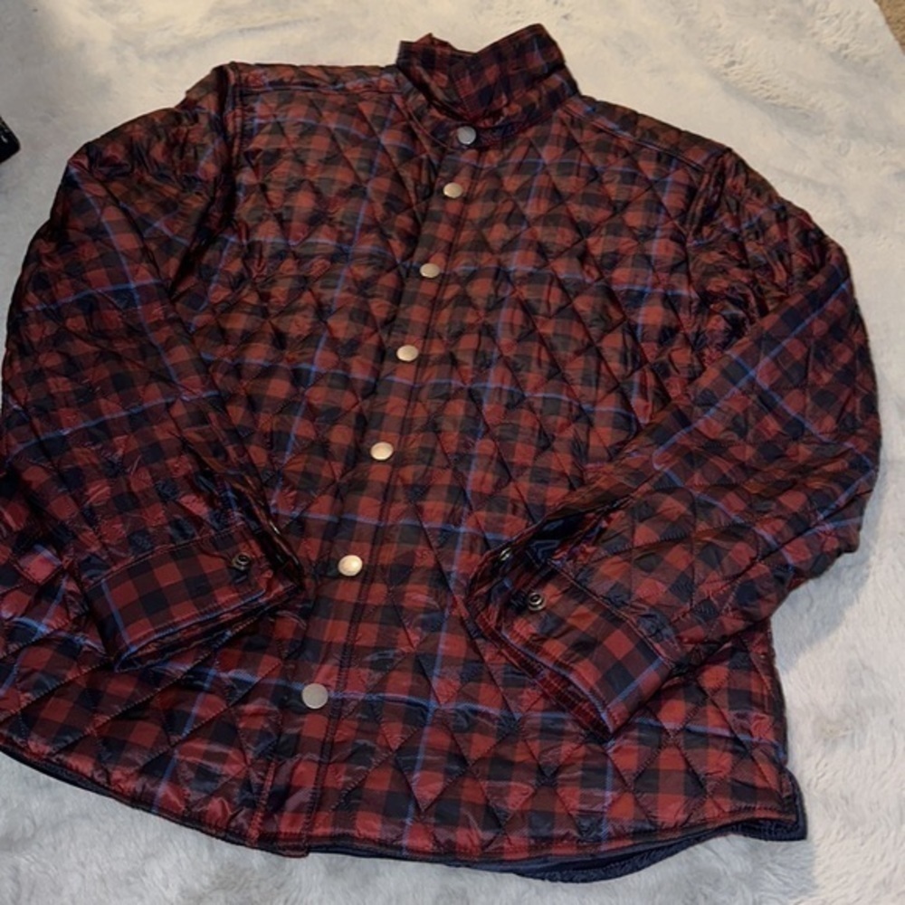 Club Room Men’s Quilted Button Up Jacket​